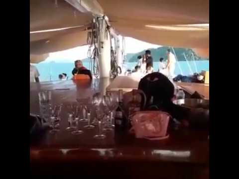 Wine tasting on ‘THE BLUE’